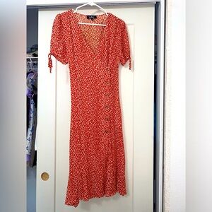 Lulus woman’s wrap dress
